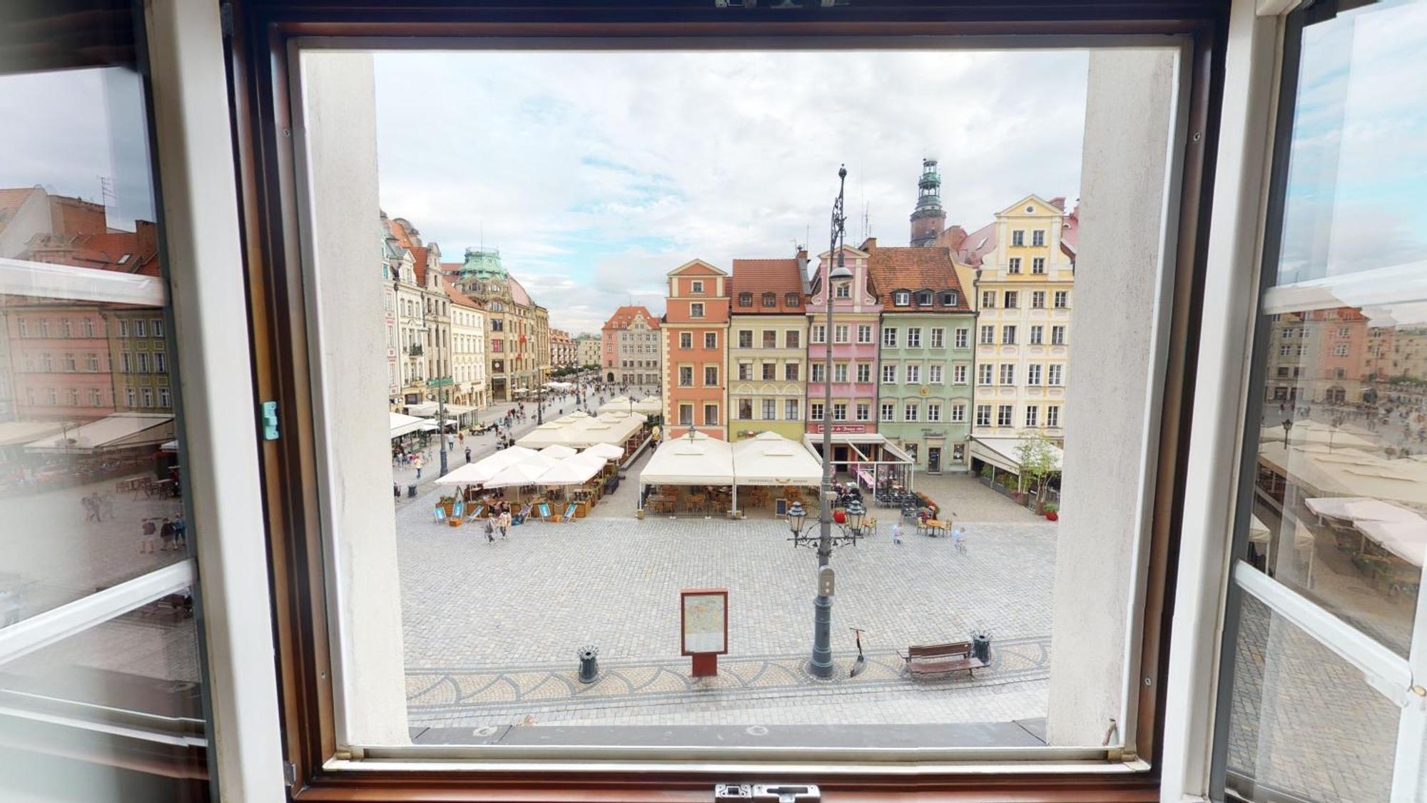 Widok Na Rynek Apartment Wroclaw Bagian luar foto