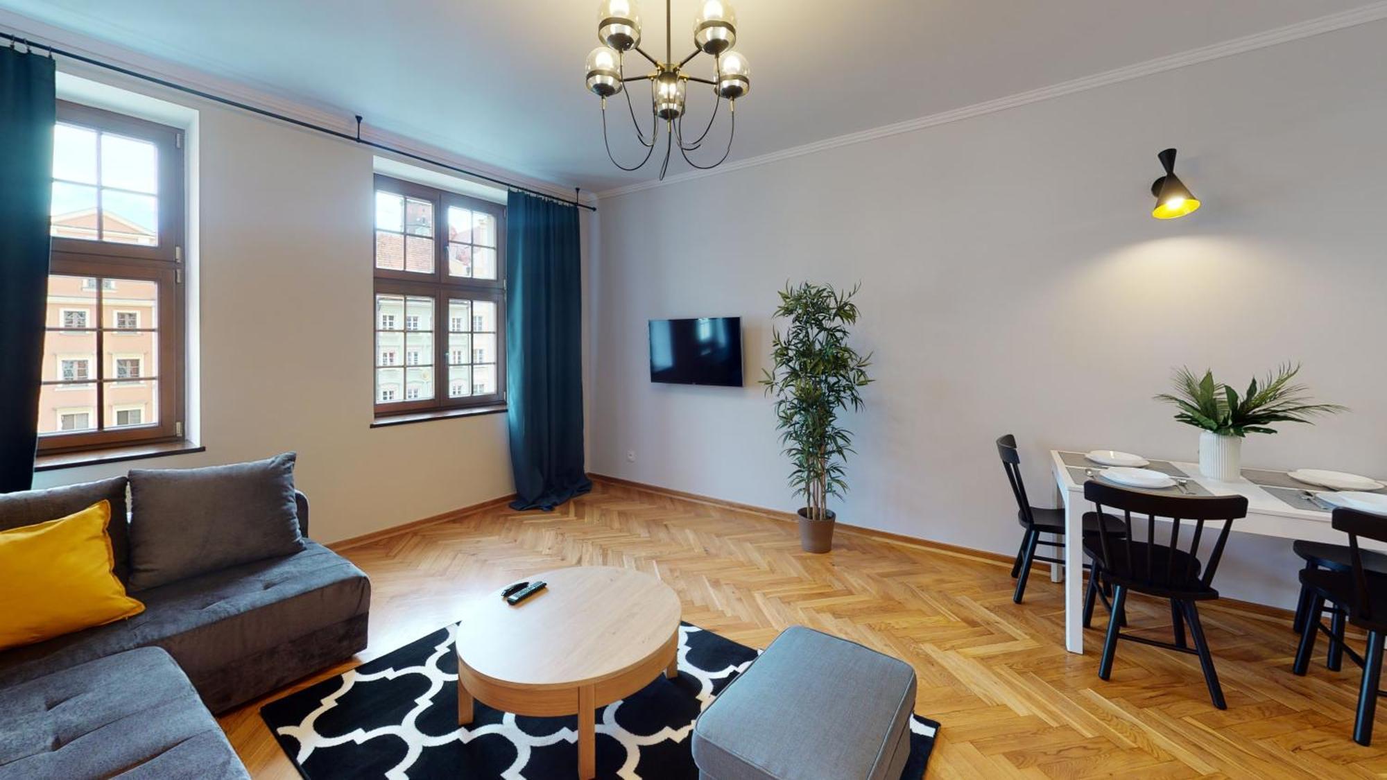 Widok Na Rynek Apartment Wroclaw Bagian luar foto