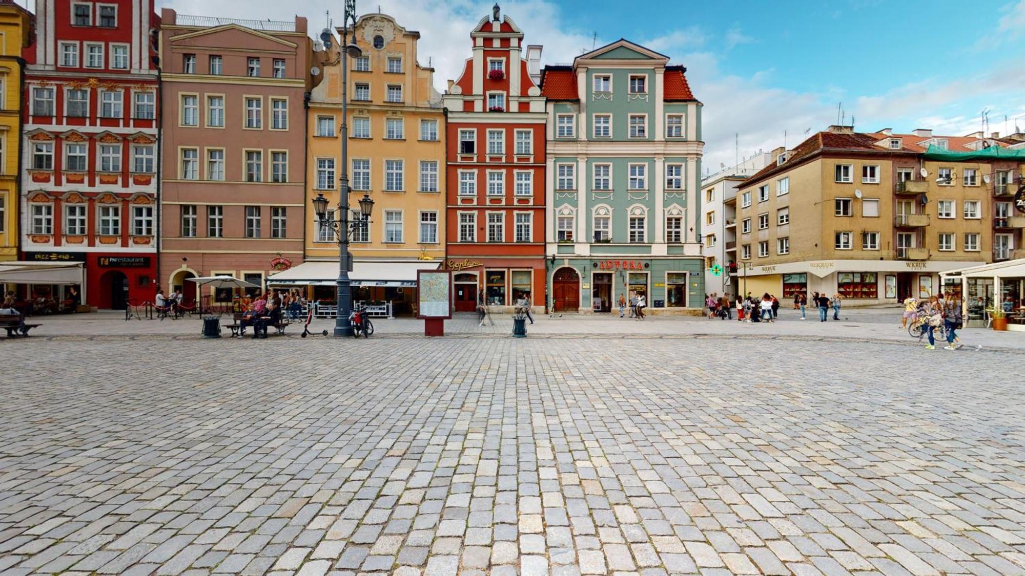 Widok Na Rynek Apartment Wroclaw Bagian luar foto